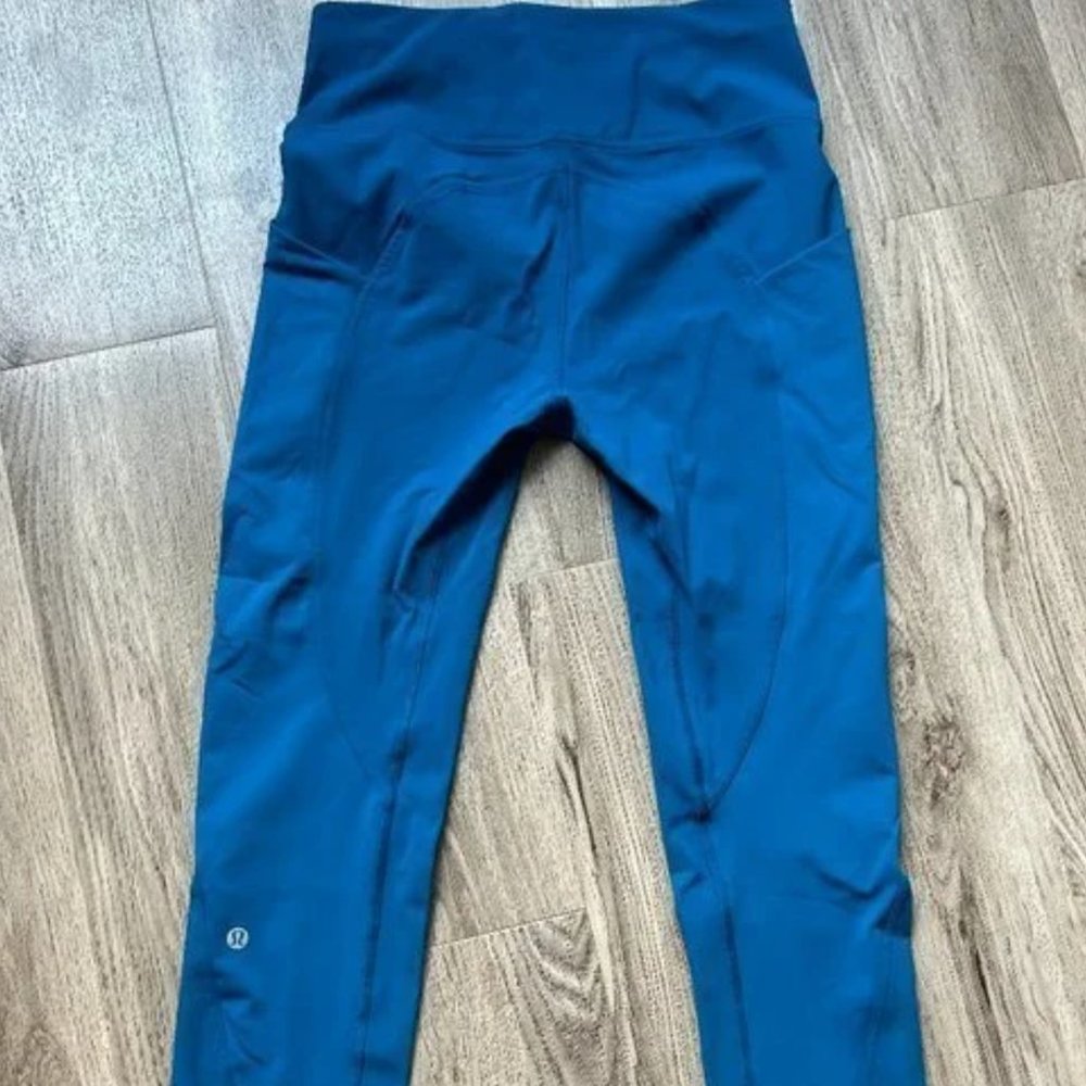 Lululemon All the Right Places High-Rise Drawcord Waist Crop 23” in Capri Size 8